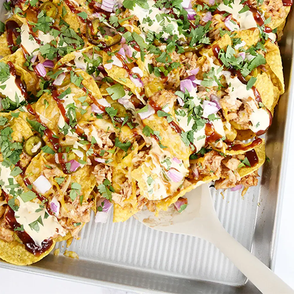 BBQ Chicken Nachos